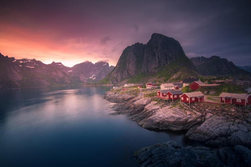 höga berg i Norge