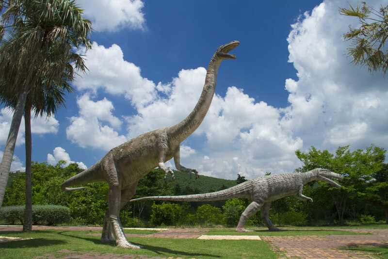 Phu Wiang Dinosauriemuseum i Thailand.
