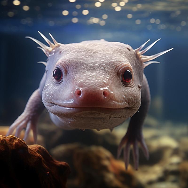 Axolotl - salamandern som aldrig vill bli stor